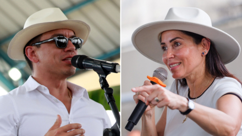 ¿Cómo llegan Daniel Noboa y Luisa González a la segunda vuelta presidencial?