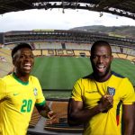 Guayaquil, verá a Vinicius. En junio jugarían contra Ecuador en el Monumental.