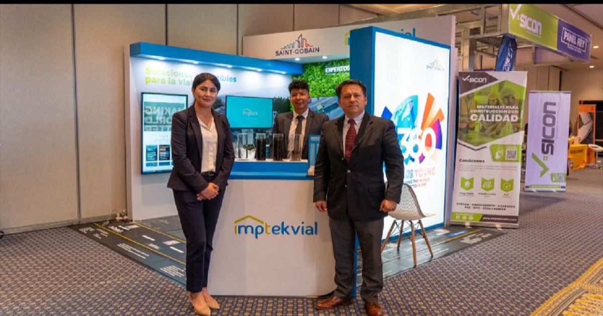 Imptek Saint-Gobain sobresalió como socio estratégico en vialidad sustentable en el Congreso Internacional de Infraestructura Sostenible CAMICON 2025 – KCH FM