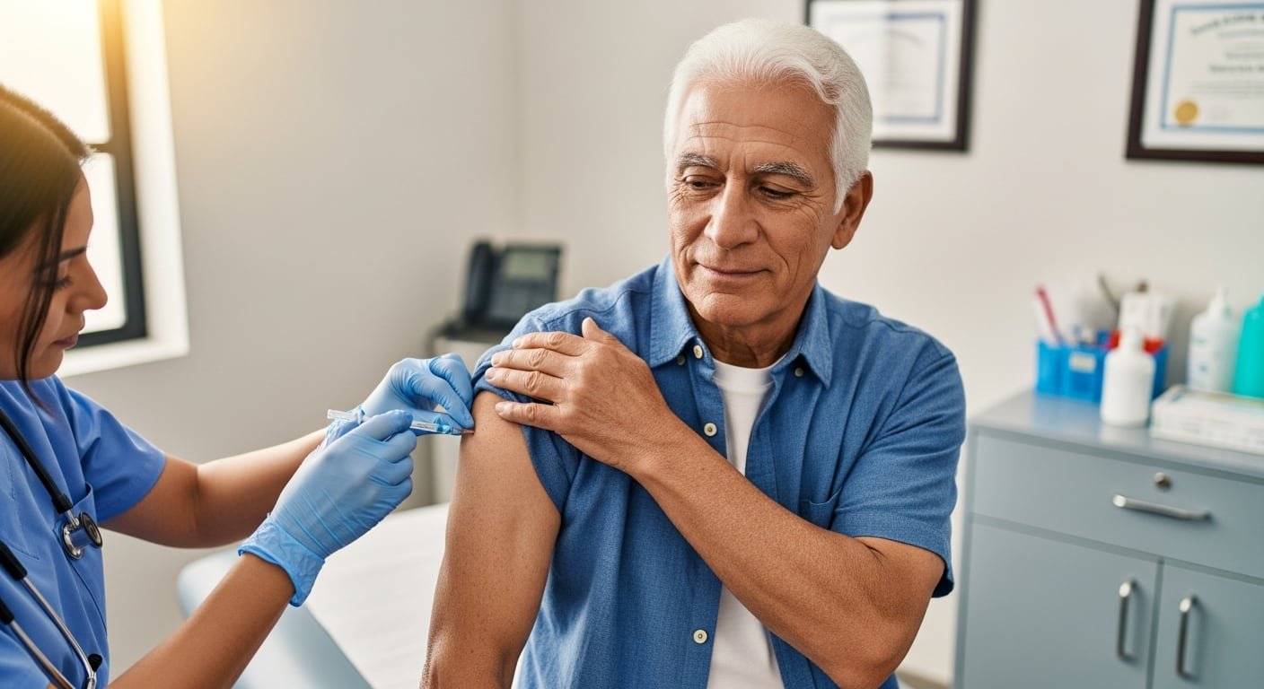 Mantenerse al día con las vacunas reduce el riesgo de demencia y protege el cerebro frente a infecciones graves, según Nature Aging (Imagen Ilustrativa Infobae)