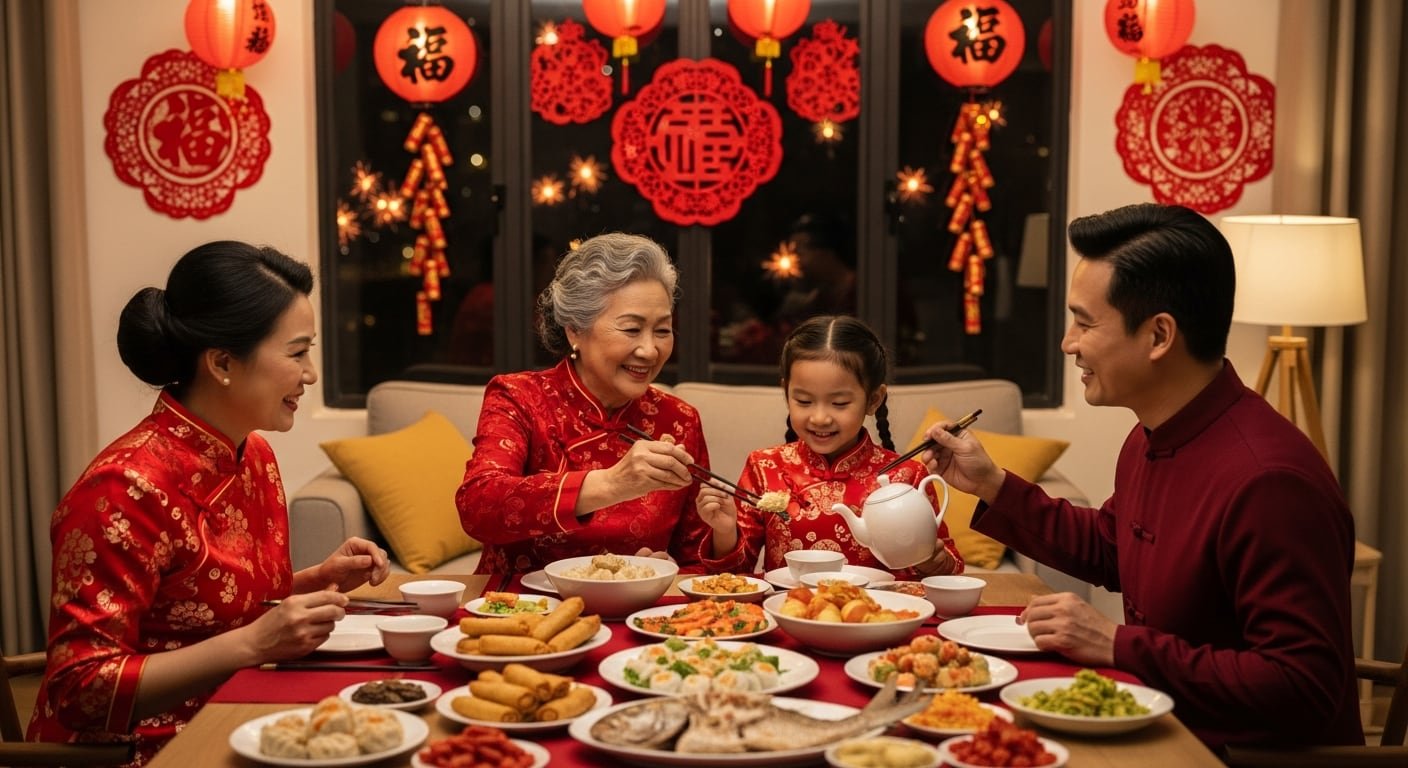 Durante esta celebración, es tradicional vestirse de rojo para atraer éxitos. (Imagen Ilustrativa Infobae)