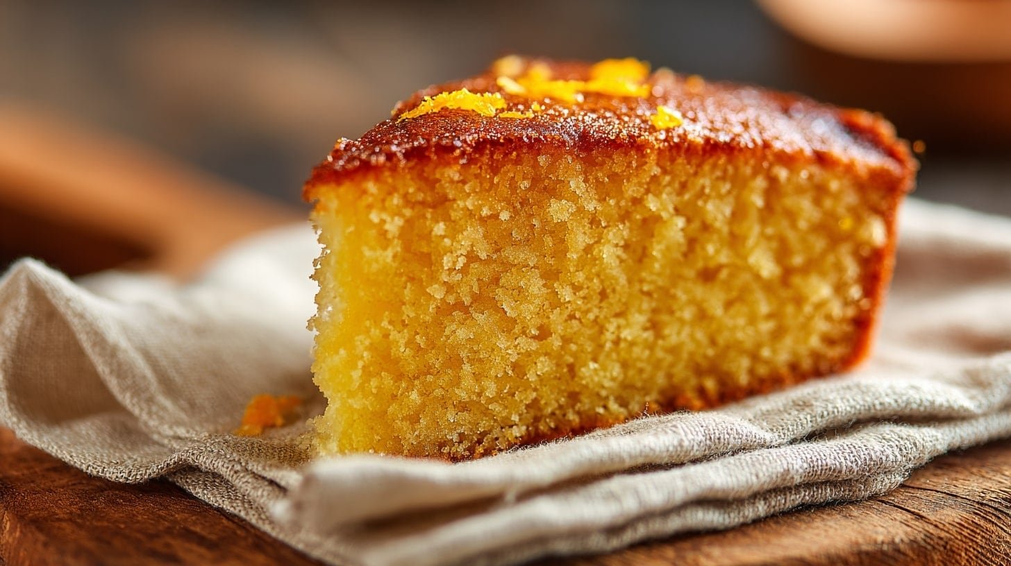 Persona disfrutando un trozo de bizcocho saludable