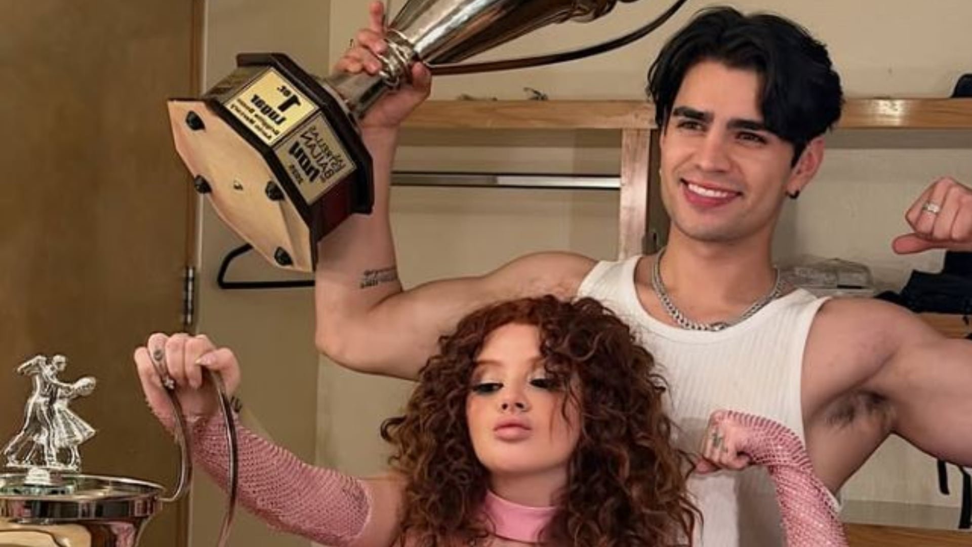 Aarón Mercury y Briggitte Bozzo ganaron la séptima temporada de Las Estrellas Bailan en Hoy. 
(Instagram: Aarón Mercury)