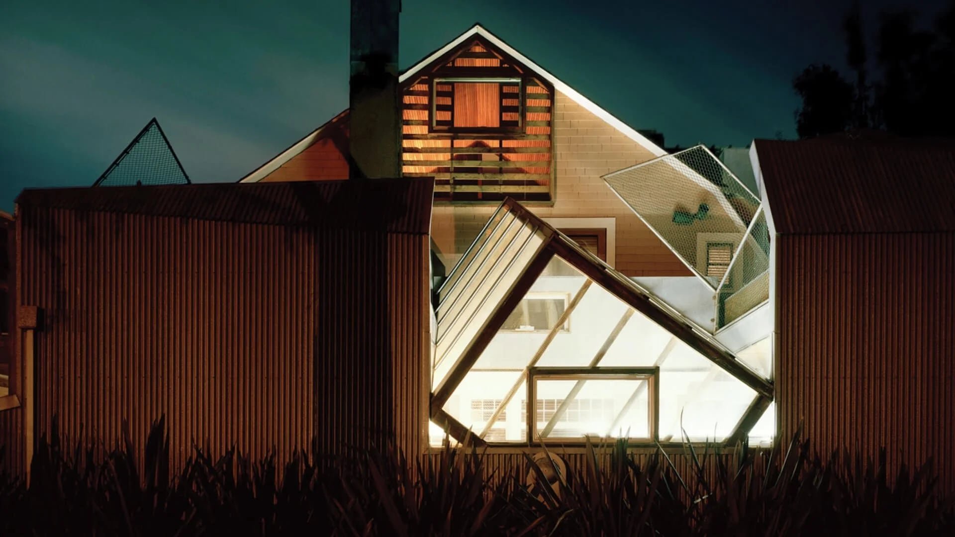 La casa de Frank Gehry en Santa Mónica, California