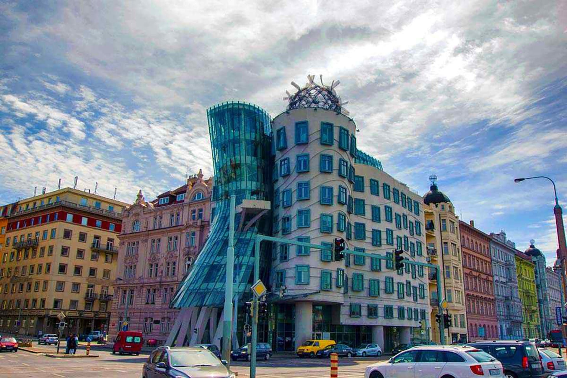 El edificio de Praga conocido como 