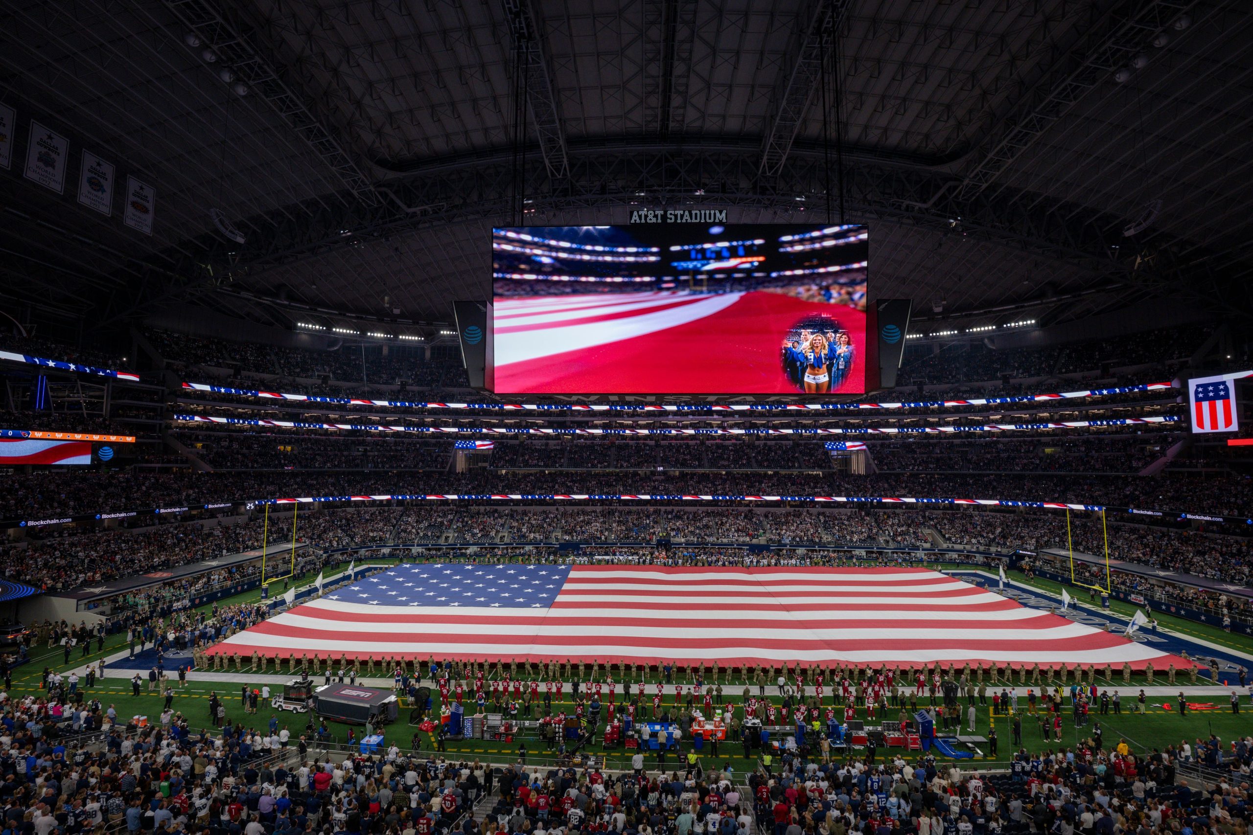 El AT&T Stadium albergará dos partidos de Argentina en la fase de grupos (Crédito: Jerome Miron-Imagn Images)