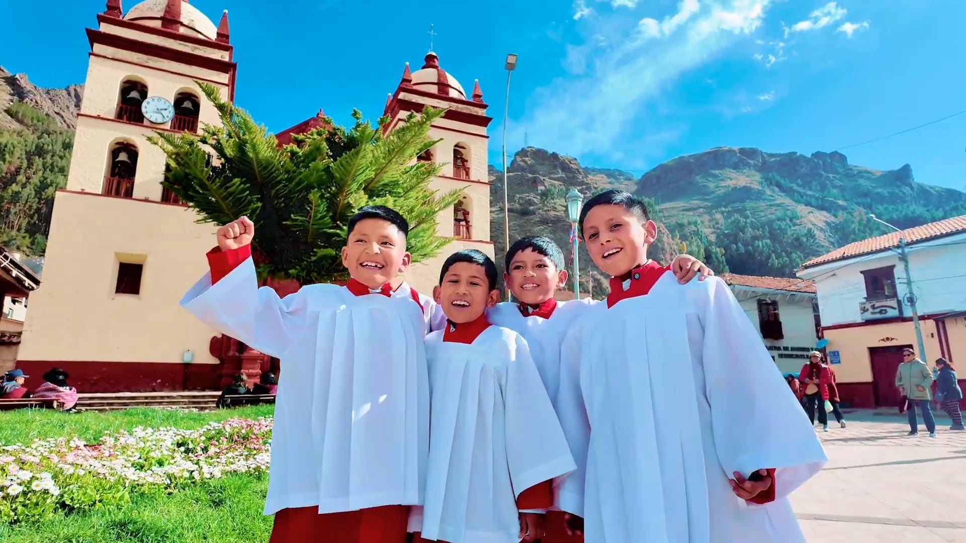 El Coro de Niños Acólitos de Huancavelica fusionan tradición andina y música coral. - Crédito: Coro de Niños Acólitos de Huancavelica
