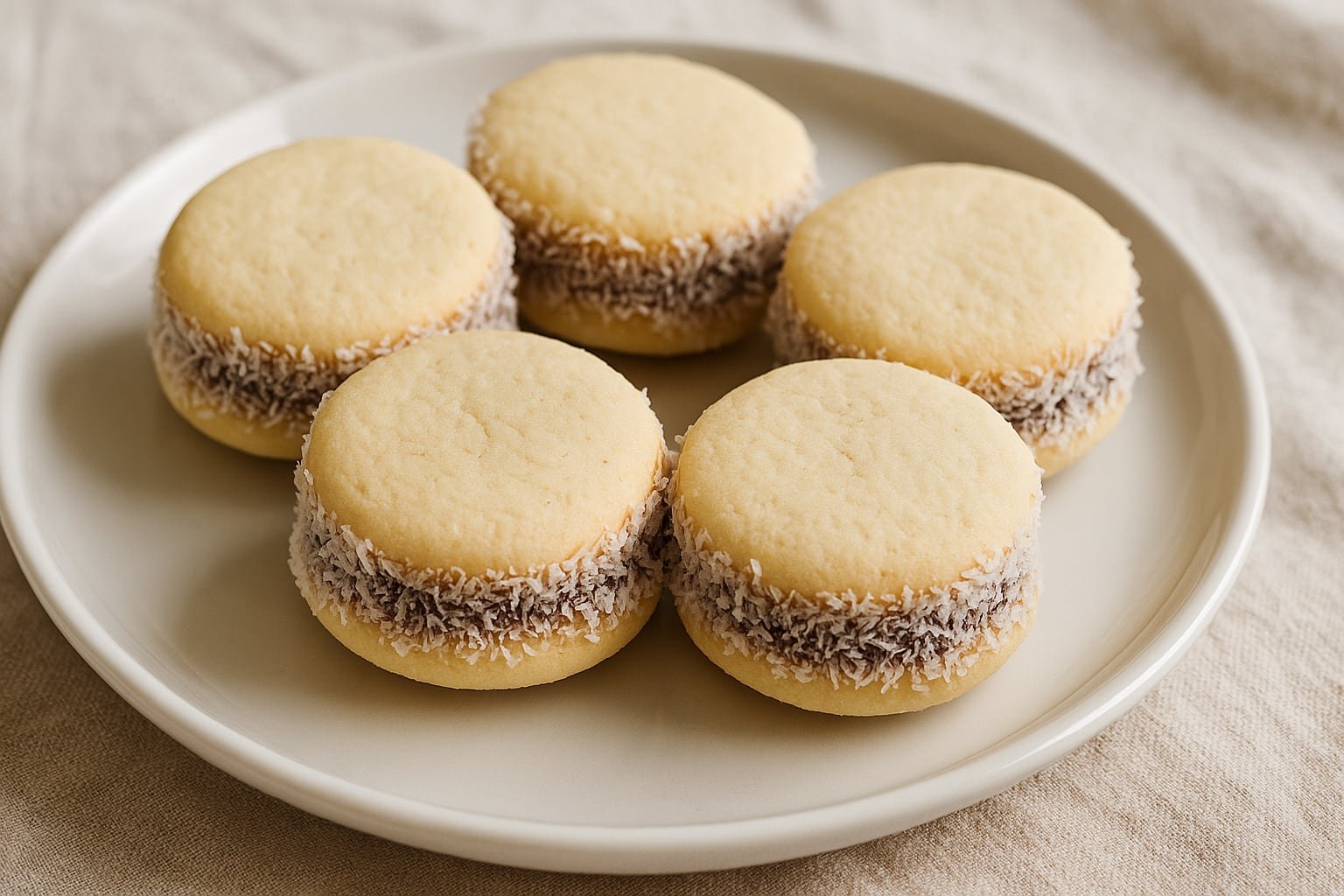 Alfajores de maicena sin gluten