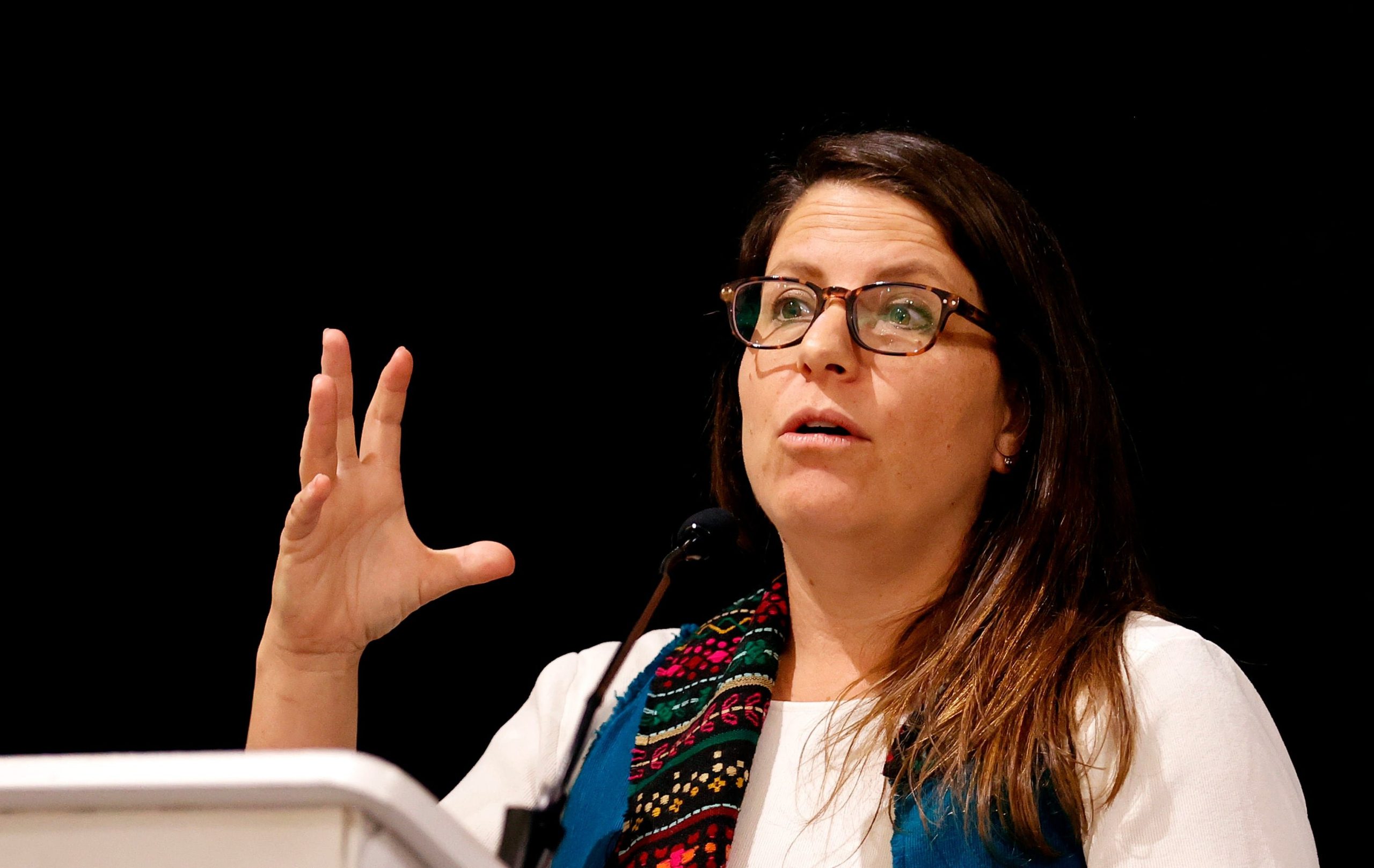 Juanita Goebertus,  directora para las Américas de Human Rights Watch - crédito Mauricio Dueñas Castañeda/EFE