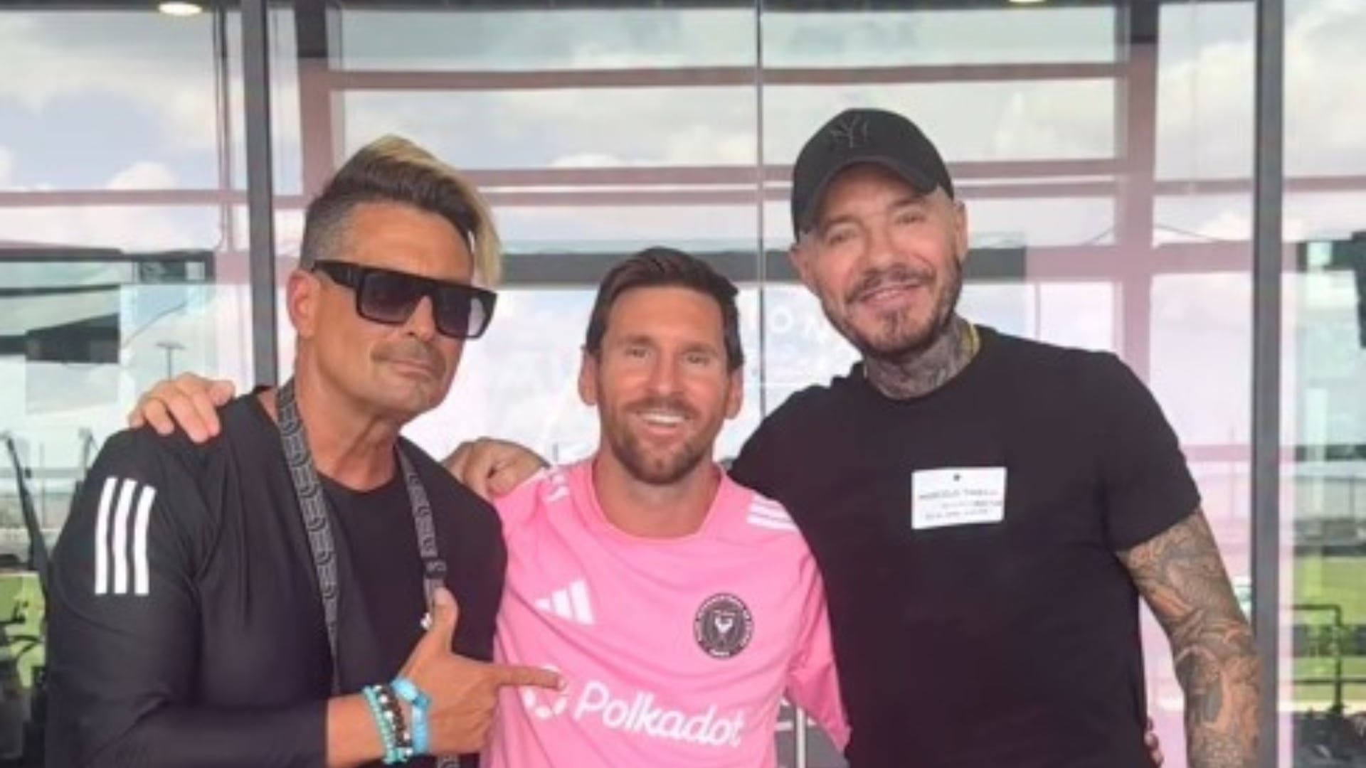 Marcelo Tinelli recordó su último encuentro con Lionel Messi junto a su primo El Tirri