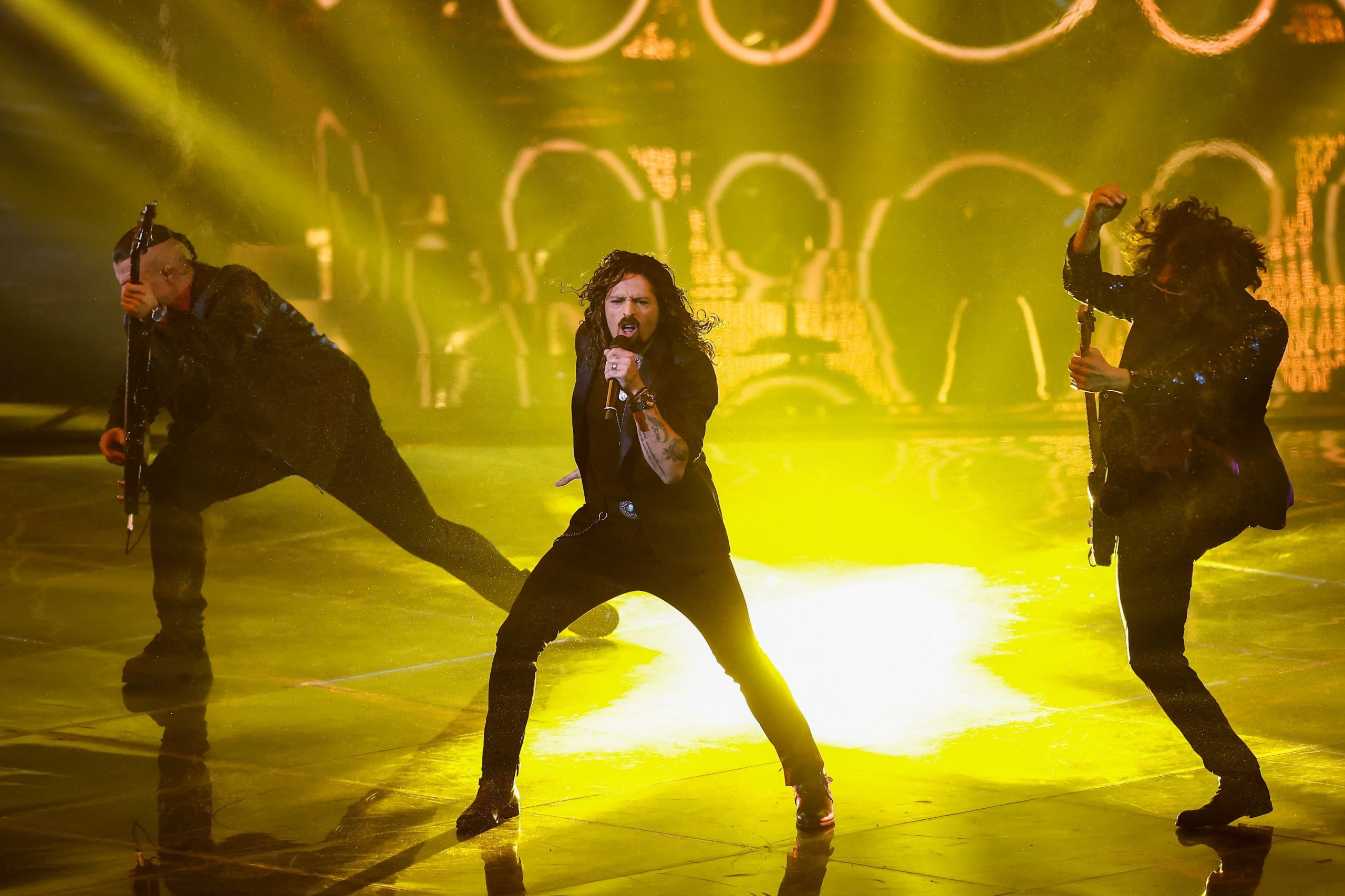 Bulgaria, en su última participación en Eurovisión en 2022. (REUTERS/Yara Nardi)