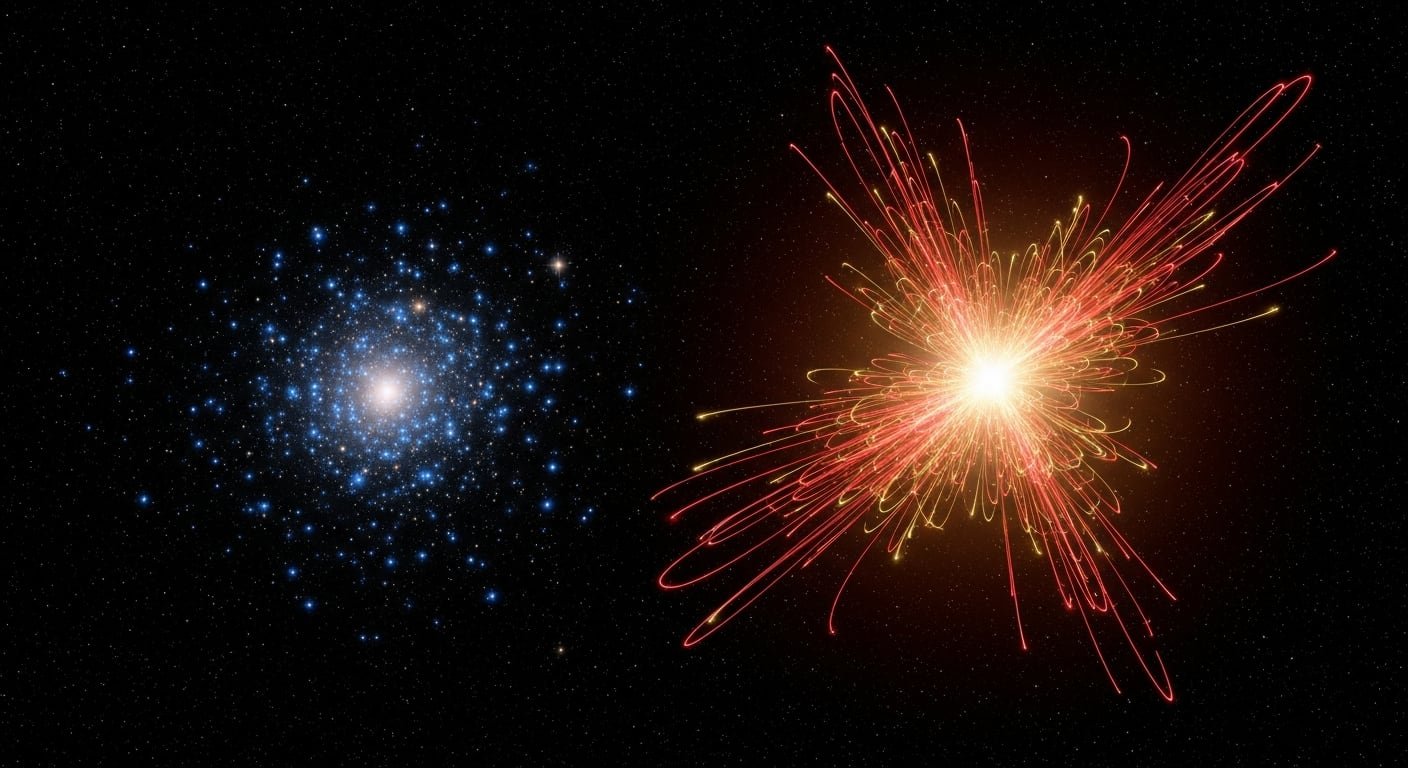 La observación de la supernova ayuda a explicar cómo se formaron las primeras galaxias en el universo (Imagen Ilustrativa)