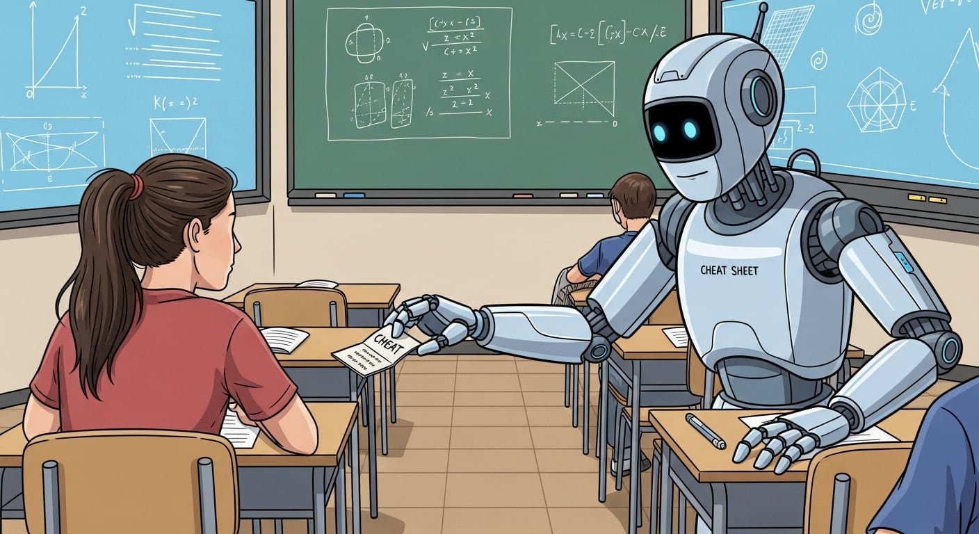 Ilustración sobre la evolución cerebral y la tecnología