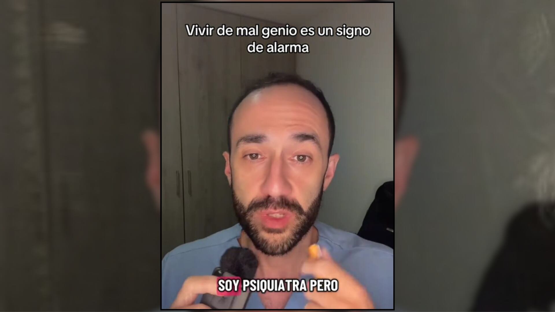 Estar enfadado todo el tiempo es un signo de alerta (@drmuvdi)