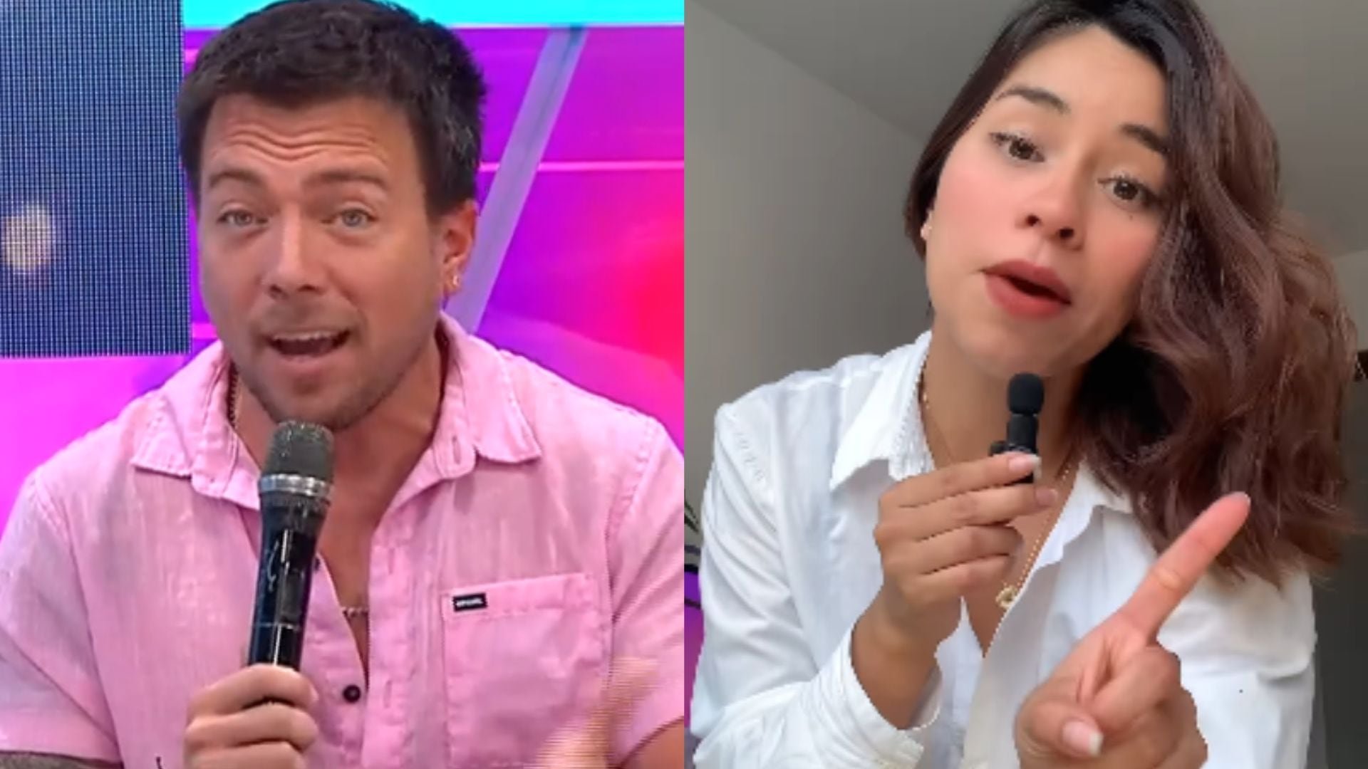 Julián Zucchi pidió disculpas públicas a Priscila Mateo por sus declaraciones acerca de su relación. América TV.