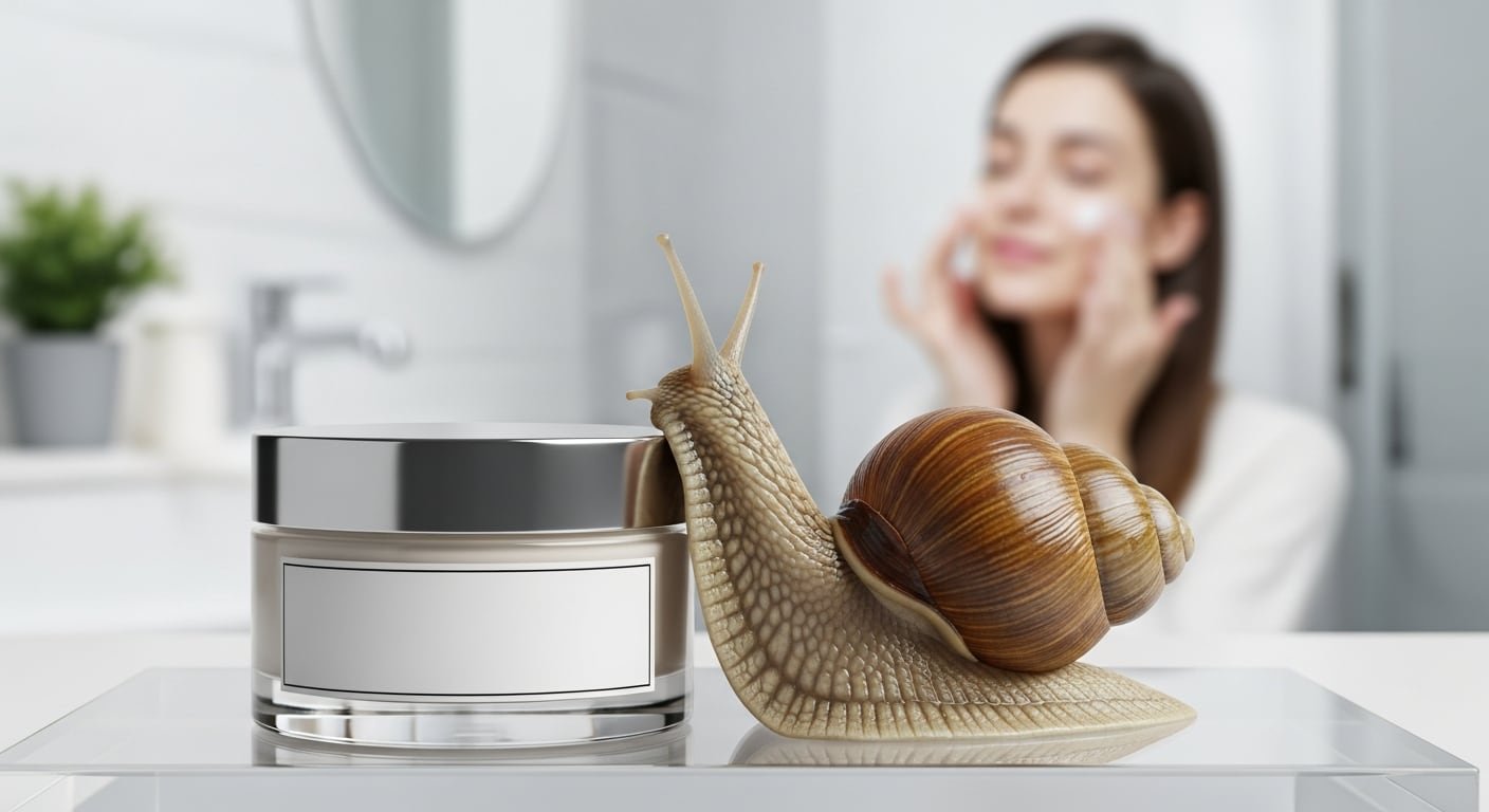 El auge de la baba de caracol ha revolucionado el mundo de la cosmética, impulsando una nueva generación de productos para el cuidado de la piel. (Imagen Ilustrativa)