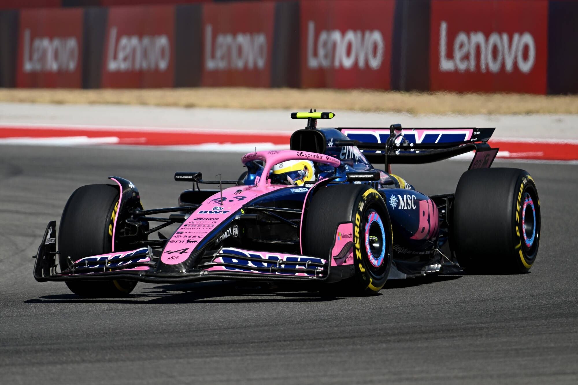 Alpine A525 en acción