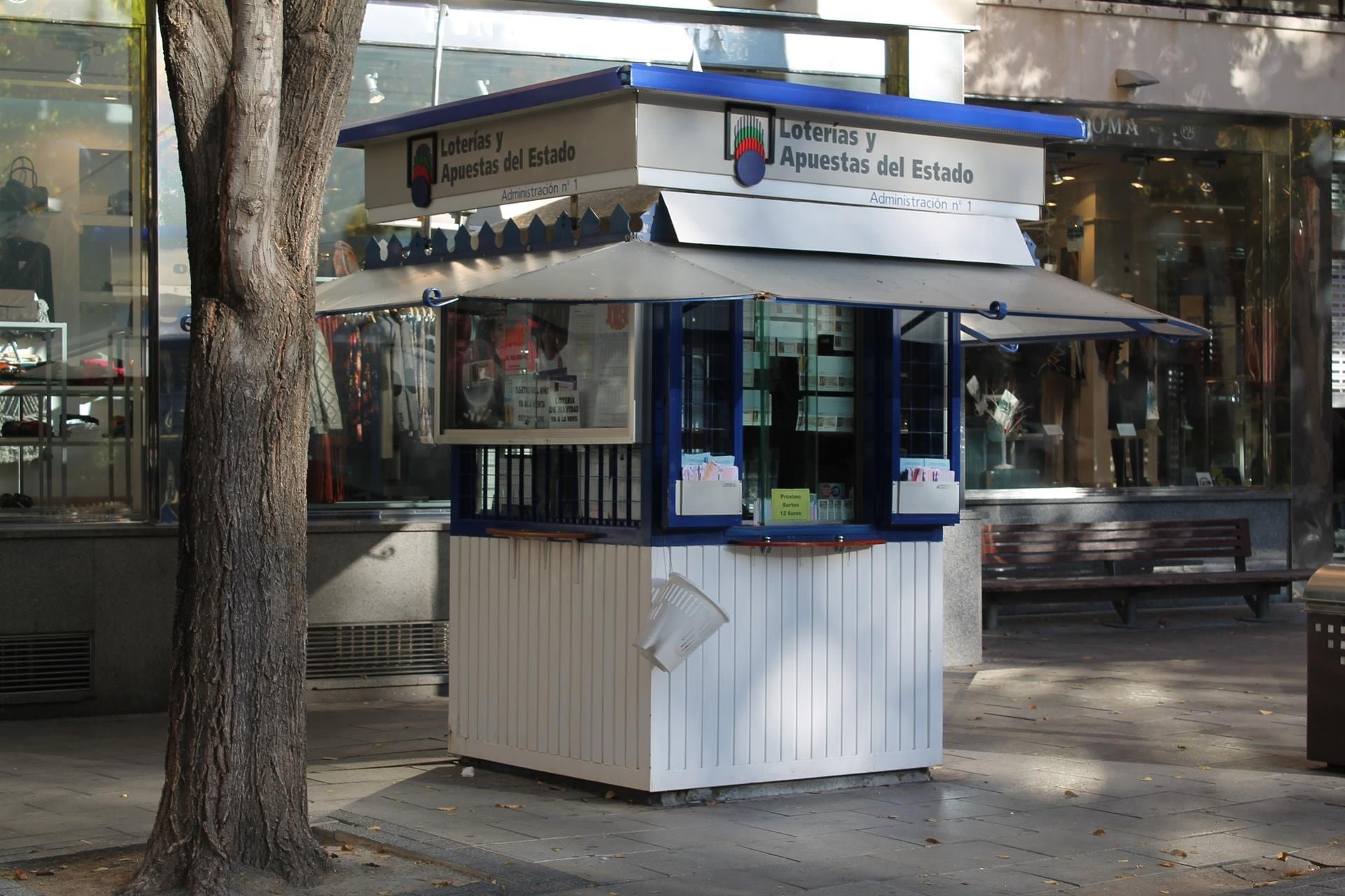 Una administración de Lotería en España (Europa Press)