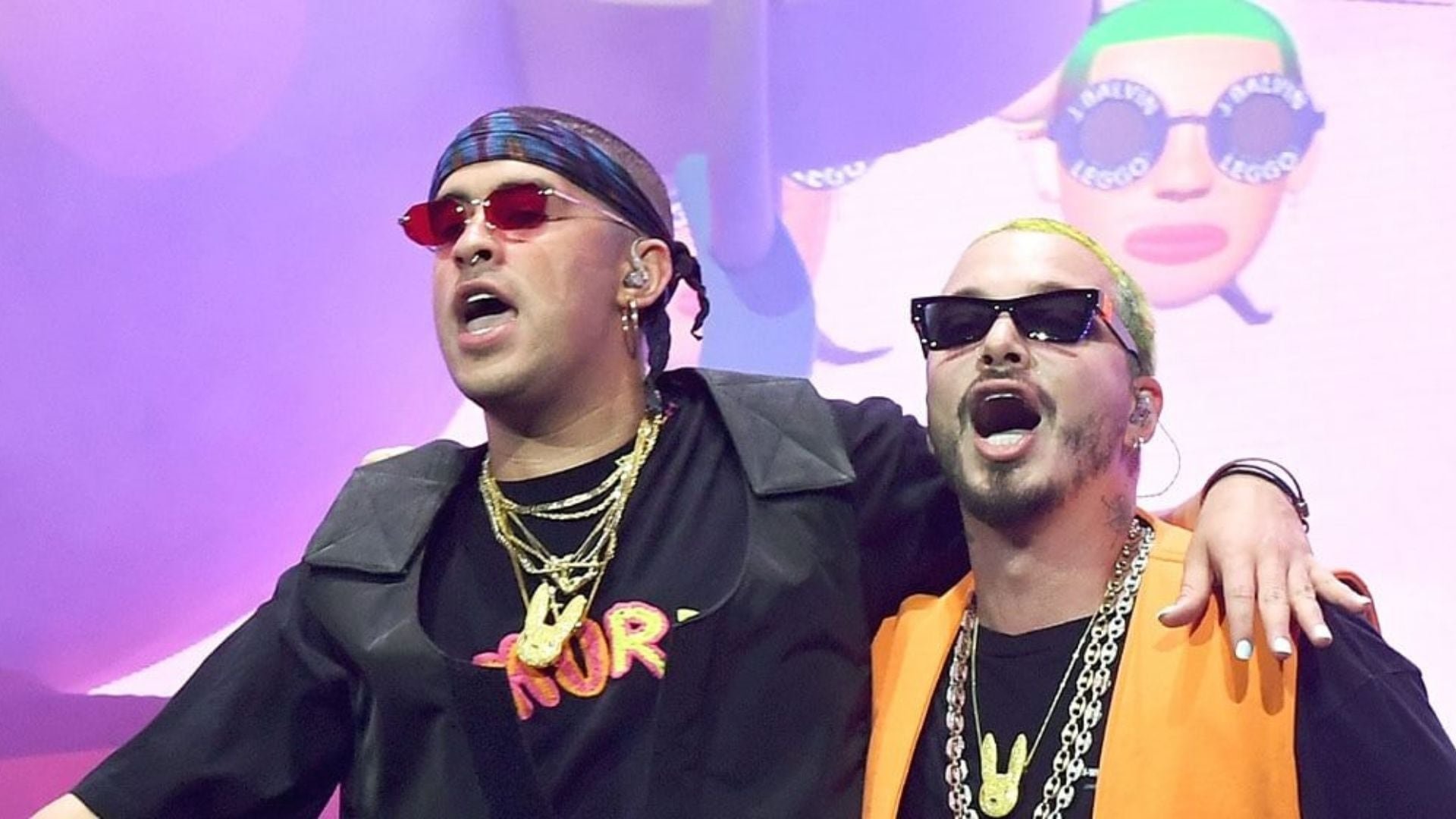 J Balvin aclara su relación con Bad Bunny - crédito @la_musica/X