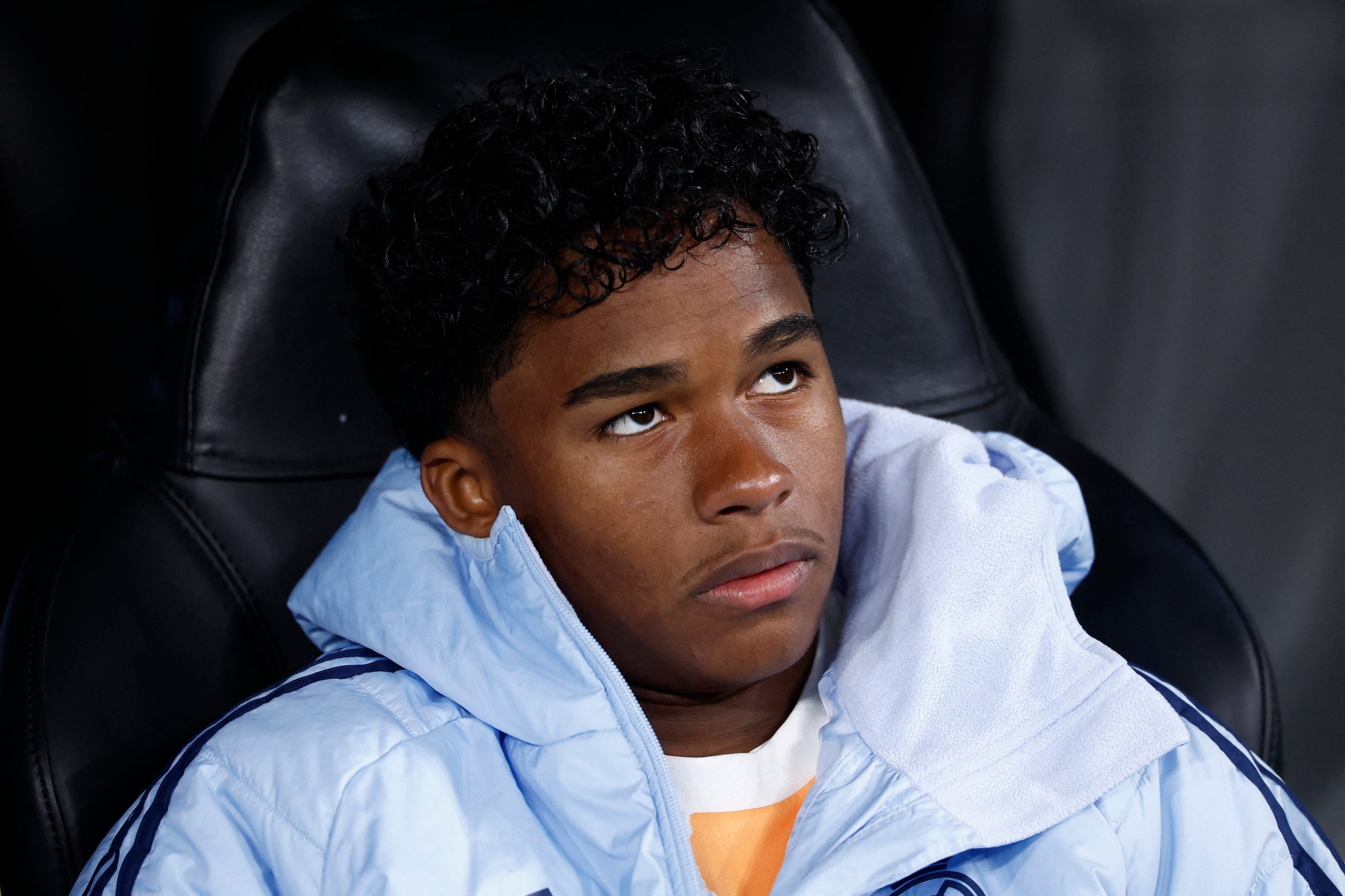 Endrick no ha tenido muchos minutos en la temporada (REUTERS/Juan Medina)