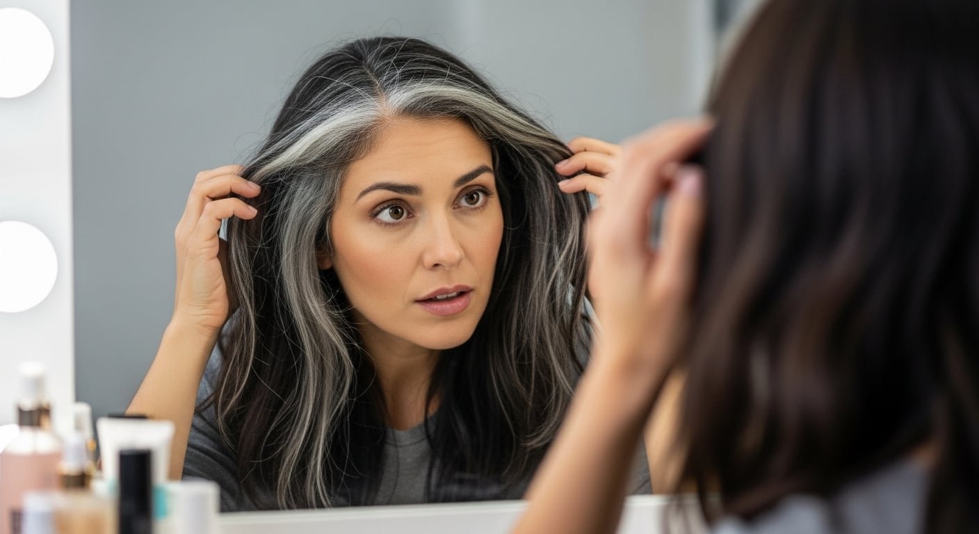 La aparición rápida de canas puede señalar una deficiencia de vitamina B12, especialmente en personas veganas o con dietas restrictivas