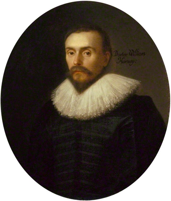 William Harvey, quien realizó la autopsia a Thomas Parr (Wikimedia)