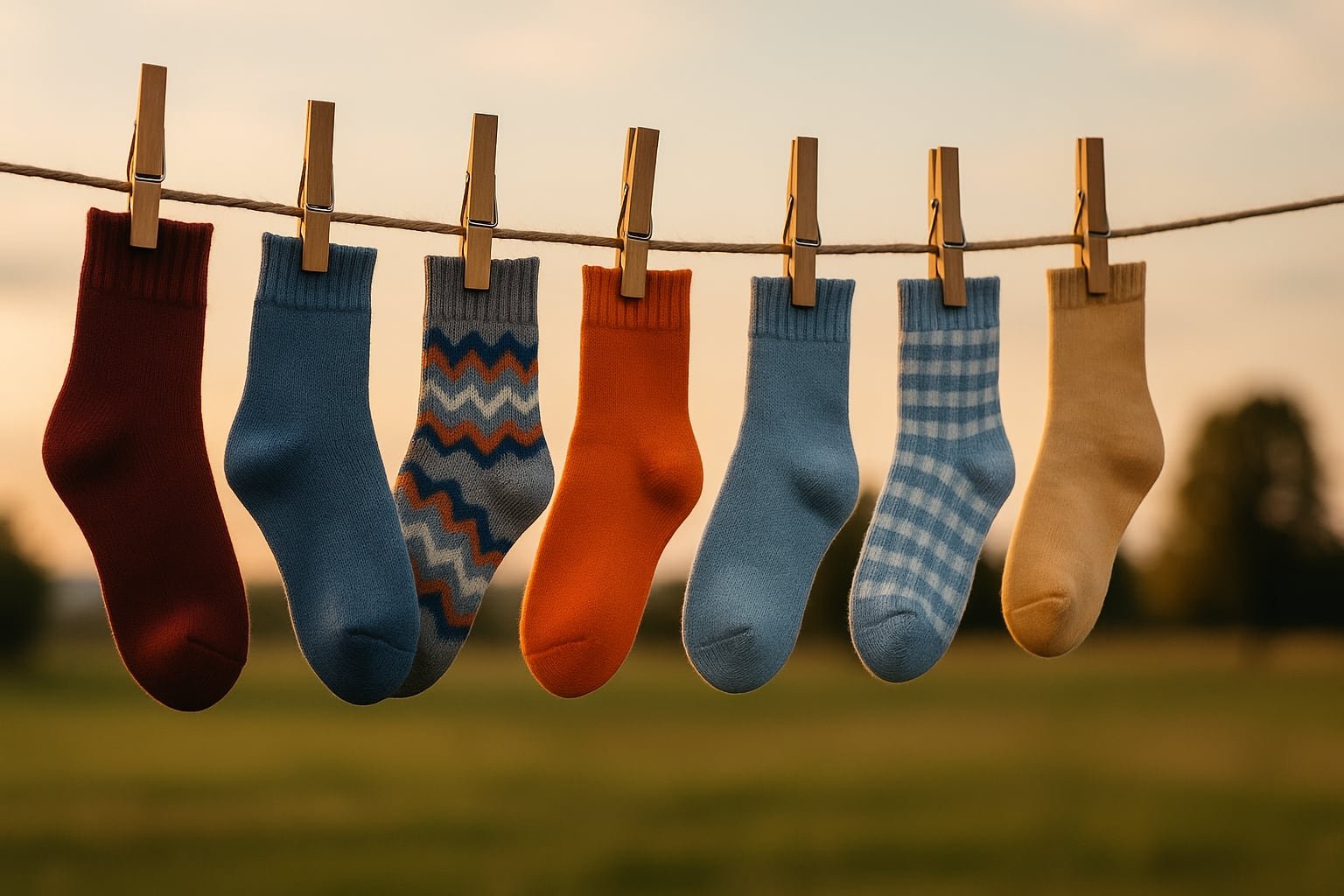 Según los expertos, secar los calcetines al aire libre también es beneficioso, ya que la radiación ultravioleta de la luz solar actúa como agente antimicrobiano