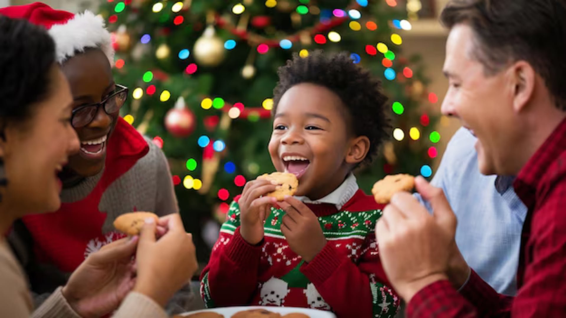 Navidad, cena navideña, familia - Perú - 24 de diciembre (Freepik)