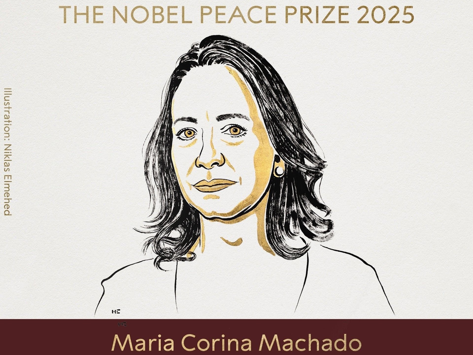 María Corina Machado fue reconocida con el Nobel de la Paz por su lucha por la libertad de Venezuela