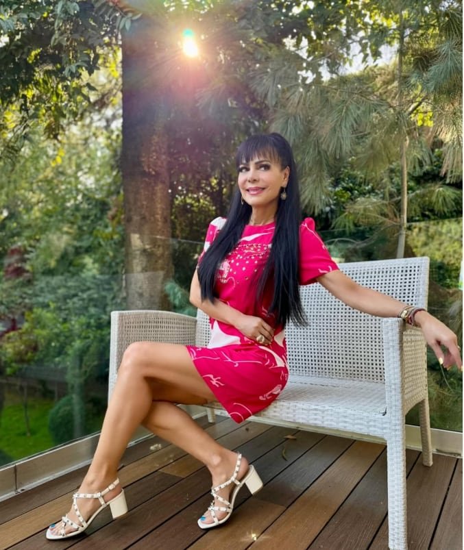 Maribel Guardia prefiere agradecer durante las celebraciones de fin de año. 
(IG: @maribelguardia)