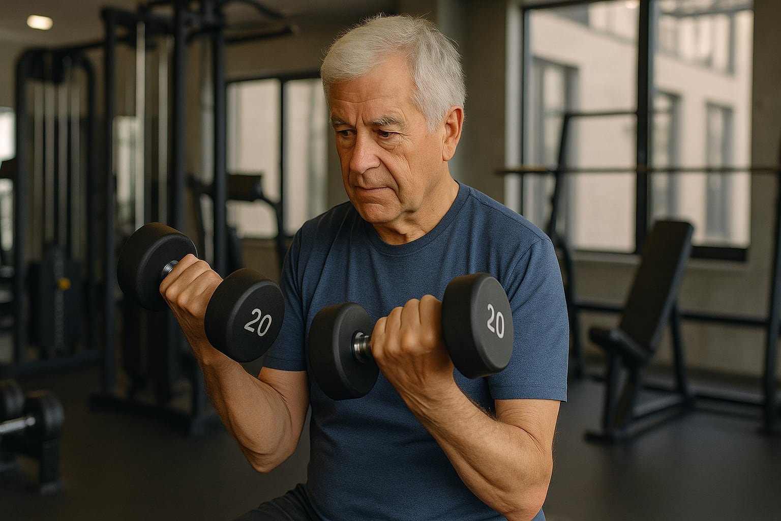 No es necesario tener cuerpo de fisicoculturista, sino mantener valores normales acorde a edad y condición. (Imagen Ilustrativa Infobae)