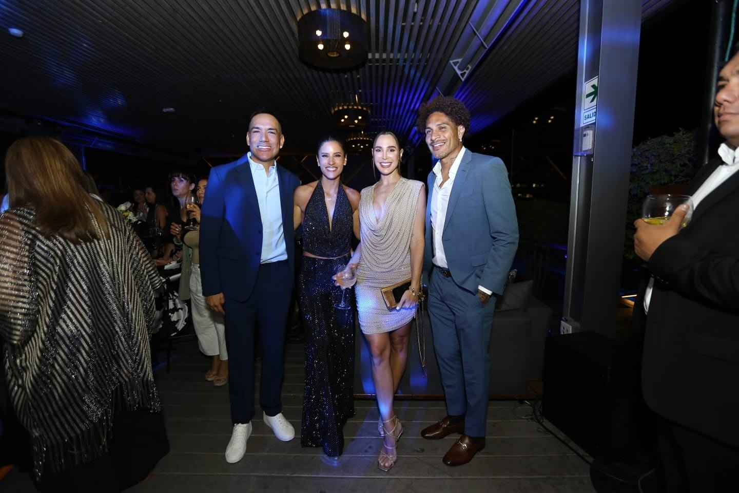 María Pía Copello jala a Paolo Guerrero, Daniela Darcourt, Karina Rivera y Dafonseka en su canal de streaming '+QTV'