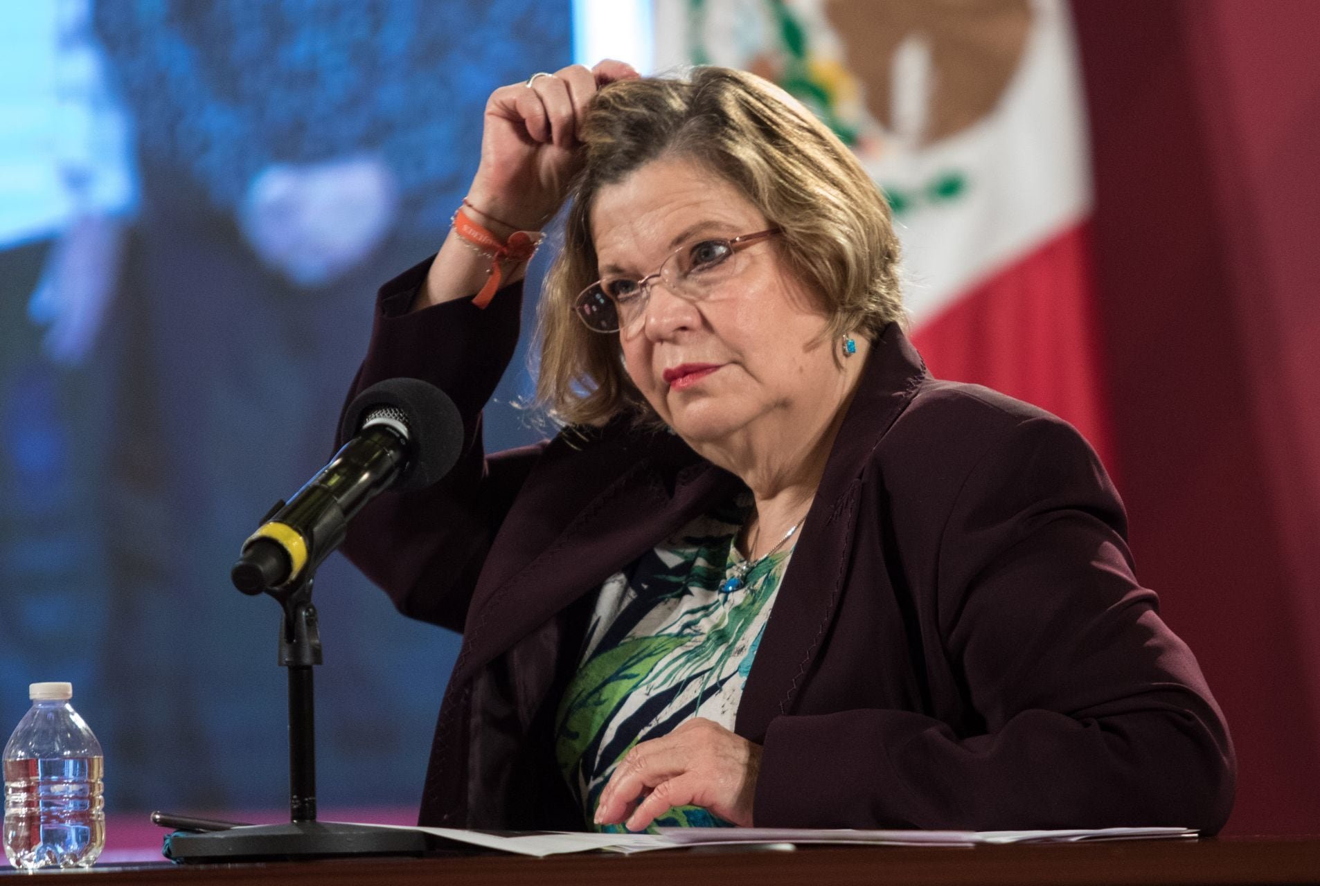 Nadine Gasman también enfatizó que los centros de inmunización en CDMX estarán coordinados por el IMSS, ISSSTE, IMSS-Bienestar y Salud CDMX | Victoria Valtierra / Cuartoscuro