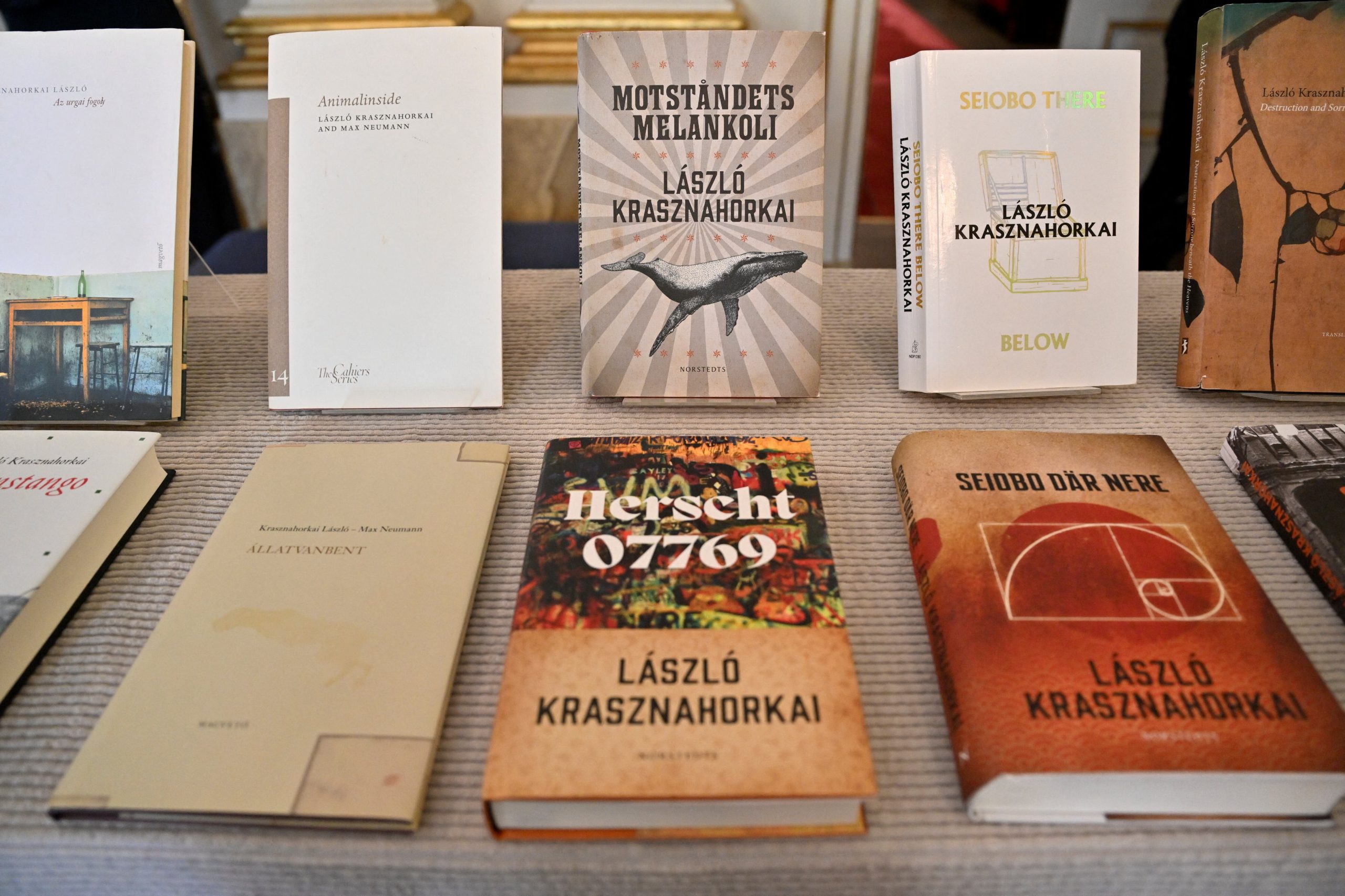 Los libros de Laszlo Krasznahorkai