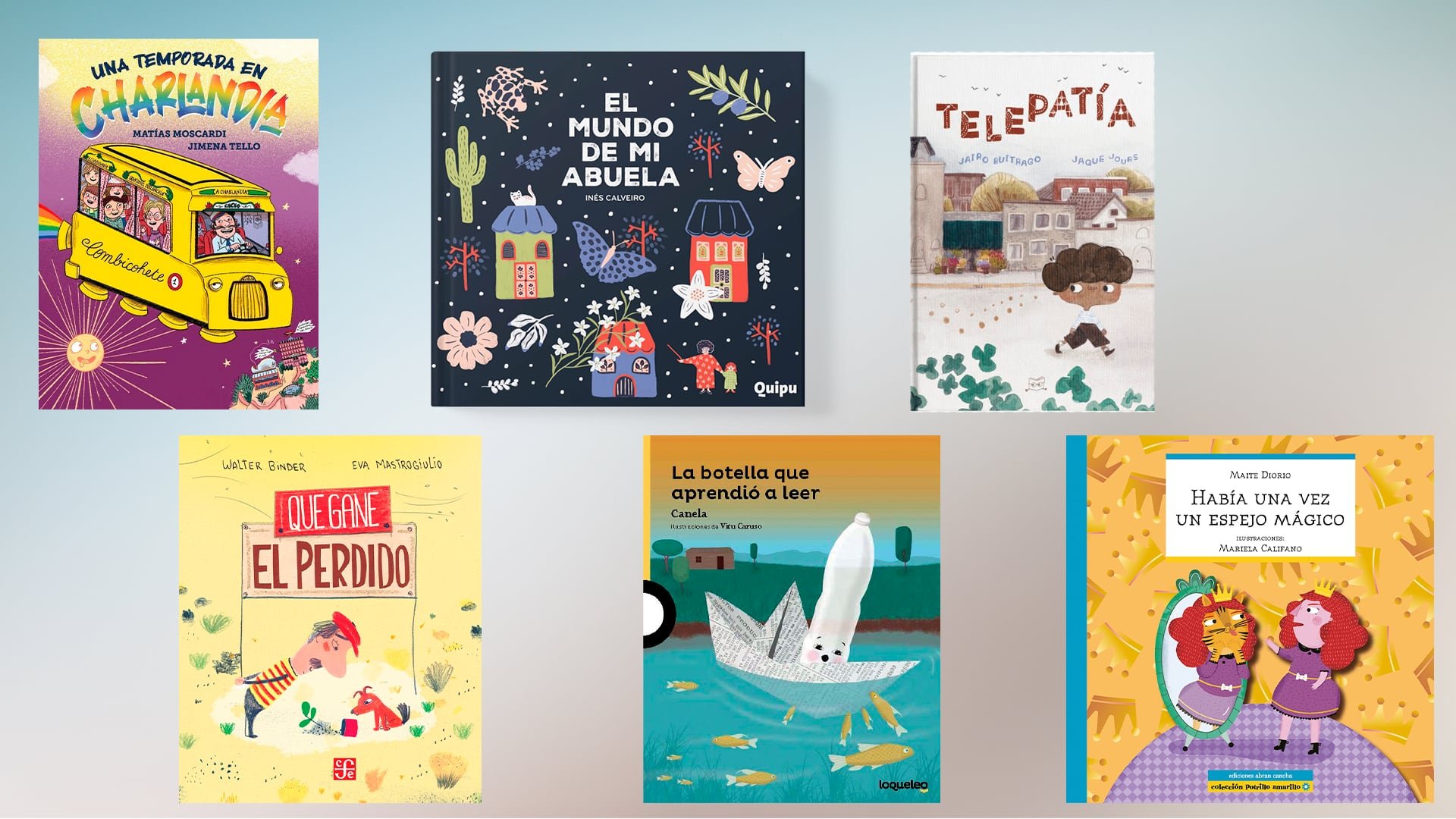 Historias de humor, ternura y aventuras destacan la diversidad de la literatura infantil actual