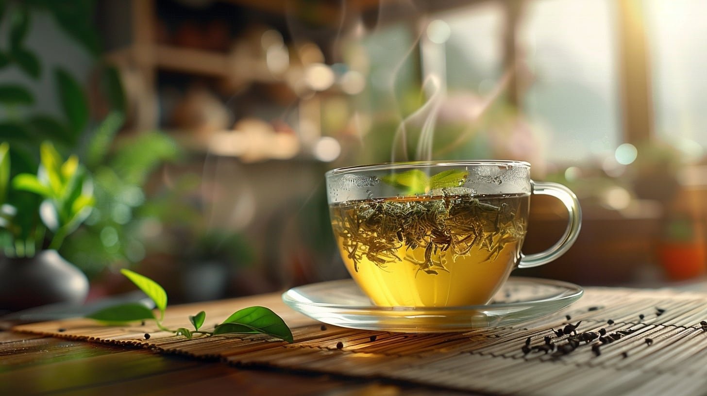 El té verde destaca por su contenido de antioxidantes y su posible vínculo con la salud del hígado, según diversos estudios.