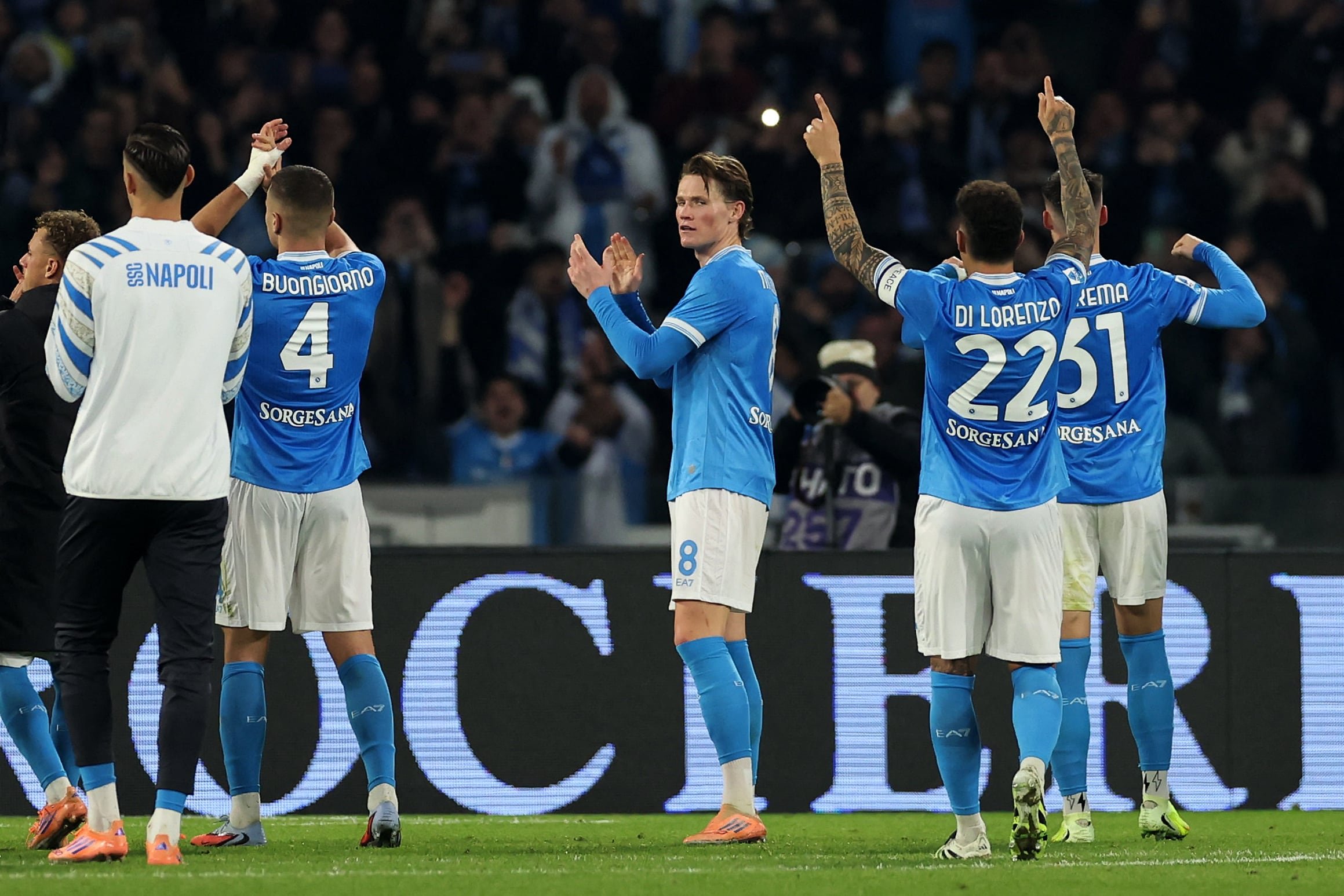 Napoli visita al Benfica (Reuters)