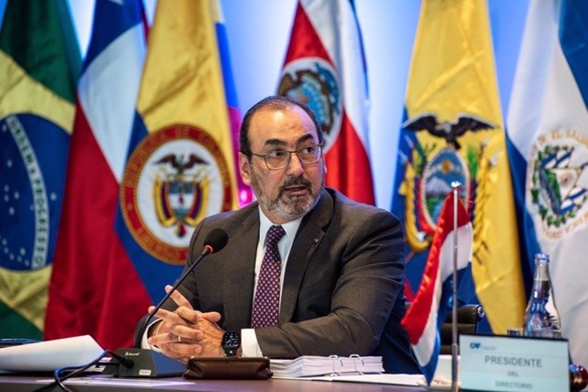 Sergio Díaz-Granados, presidente ejecutivo del Banco de Desarrollo de América Latina (CAF)