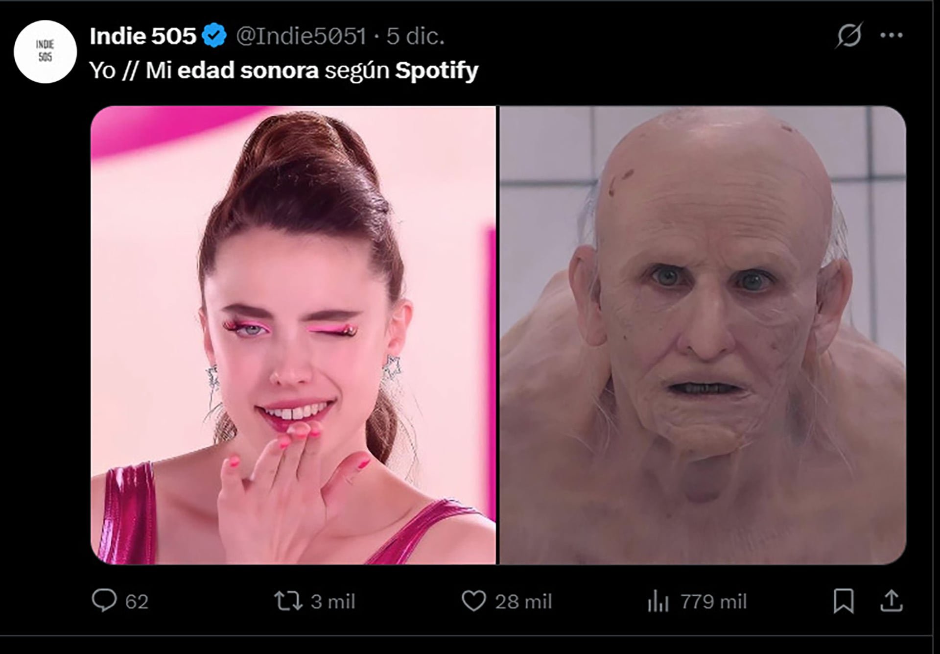 Las reacciones más virales: pantallazos de edades sonoras imposibles dominan las redes.