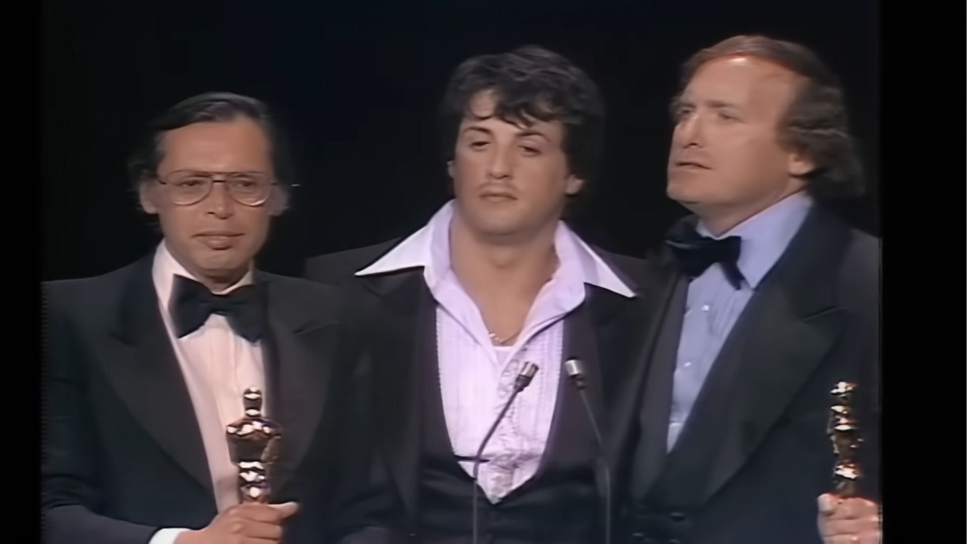 Los padres de Stallone rechazaron asistir a la ceremonia de los Oscar, pese a la histórica nominación y posterior triunfo del actor. (Captura de video)