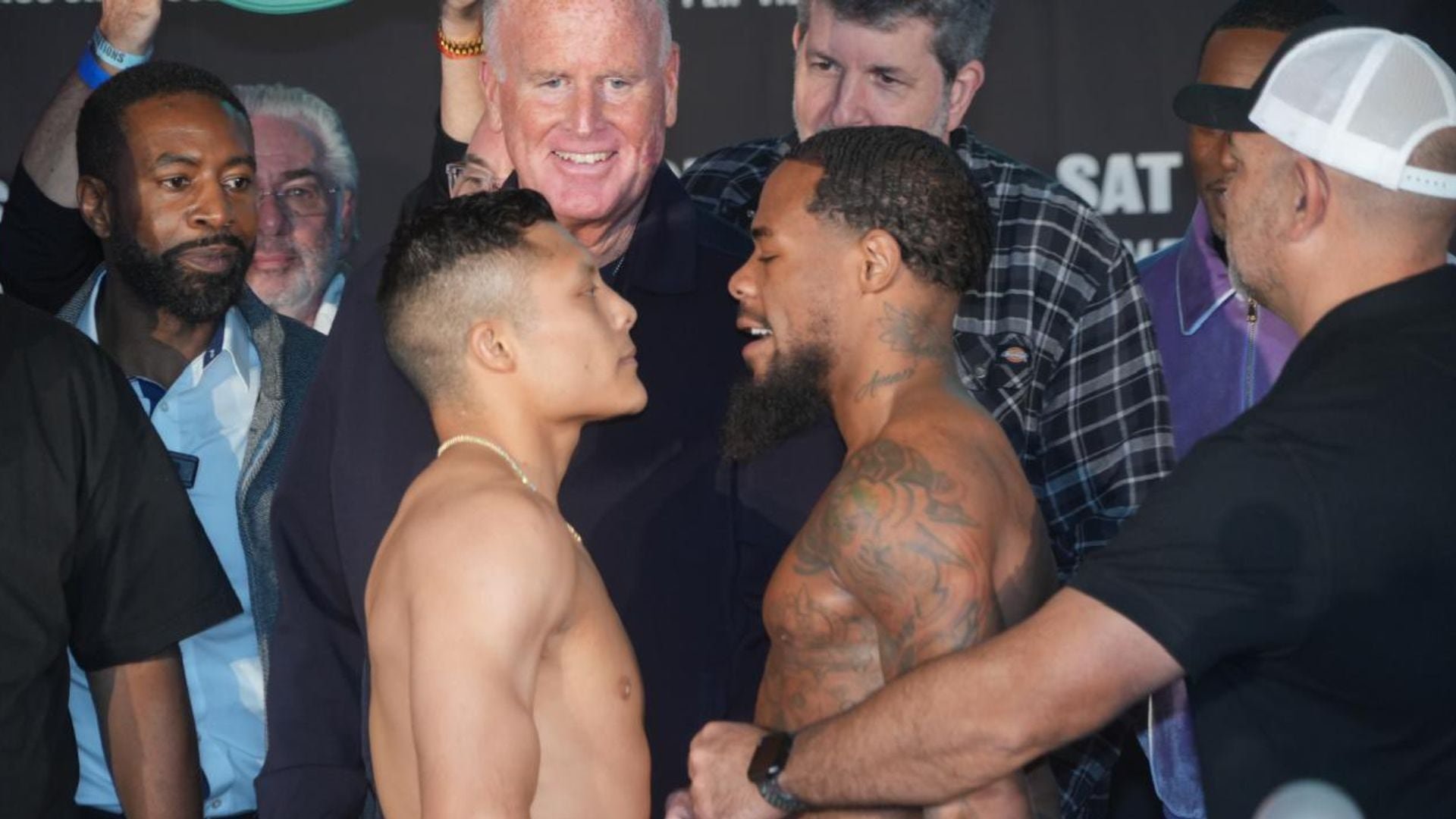 Pitbull Cruz y Lamont Roach se enfrentarán este fin de semana por el campeonato mundial interino del CMB (X@bxstrs)