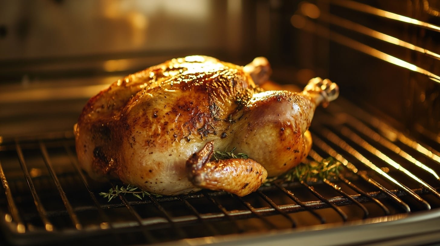 Vinagre de manzana: marinade versátil para hornear pollo, logrando piel crujiente y carne jugosa.