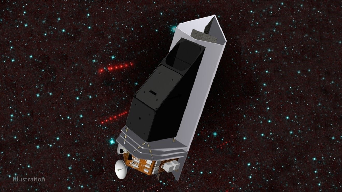 NEO Surveyor será el primer telescopio espacial dedicado a buscar objetos que podrían impactar la Tierra y permanecer ocultos para los observatorios (NASA/JPL-CALTECH)