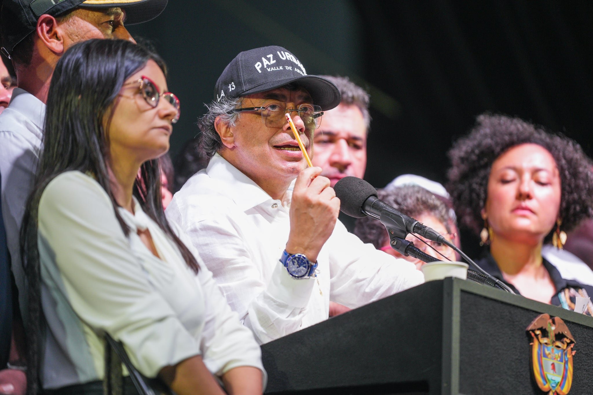 El ciclo electoral de 2026 influye en la ofensiva armada, con grupos ilegales buscando protagonismo en el debate nacional - crédito Juan Cano/Presidencia