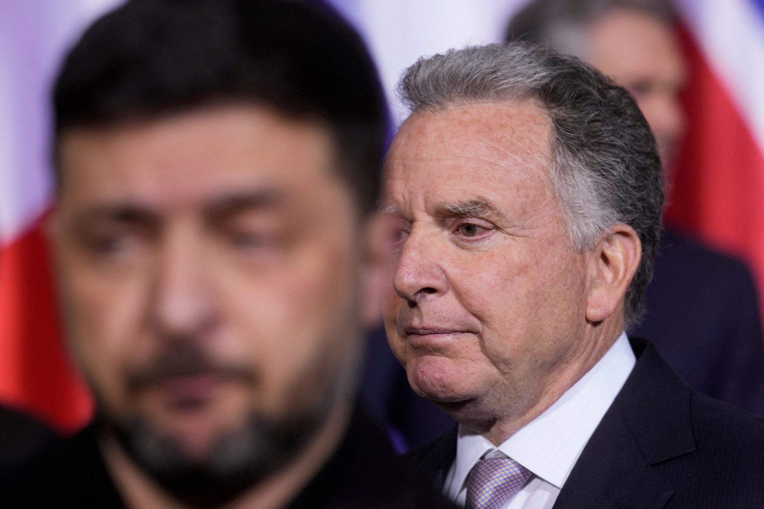 Zelensky y Witkoff, enviado de Trump para Ucrania, tras una reunión en Berlín (Markus Schreiber/Pool via REUTERS)