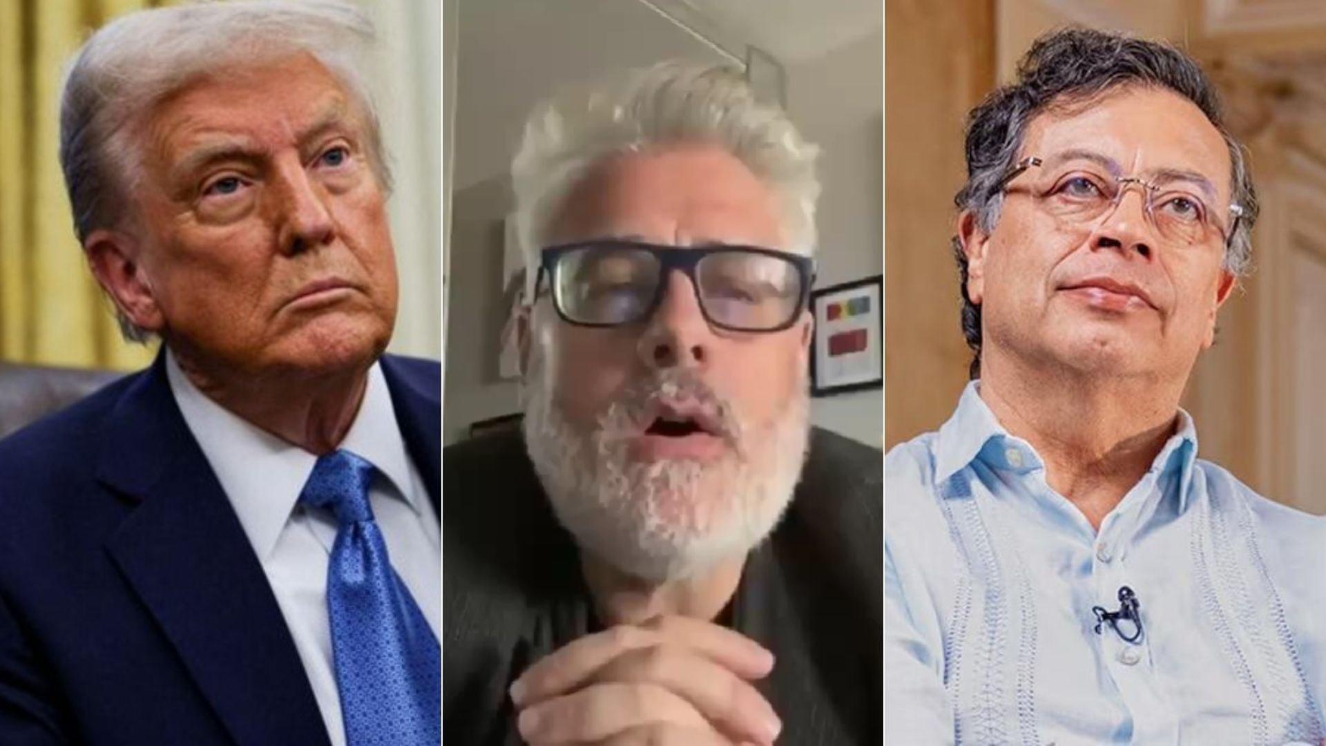 La presidencia adjudicó un contrato de 10.000 millones de pesos a Amadeus Consultancy Limited por defensa internacional para Gustavo Petro ante sanciones Ofac - crédito REUTERS, Presidencia de Colombia - @danielmkovalik/X
