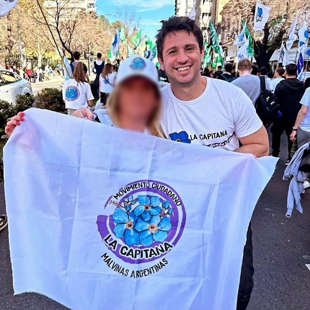 Nicolás Daniel Rodríguez era uno de los referentes del Movimiento Ciudadano La Capitana