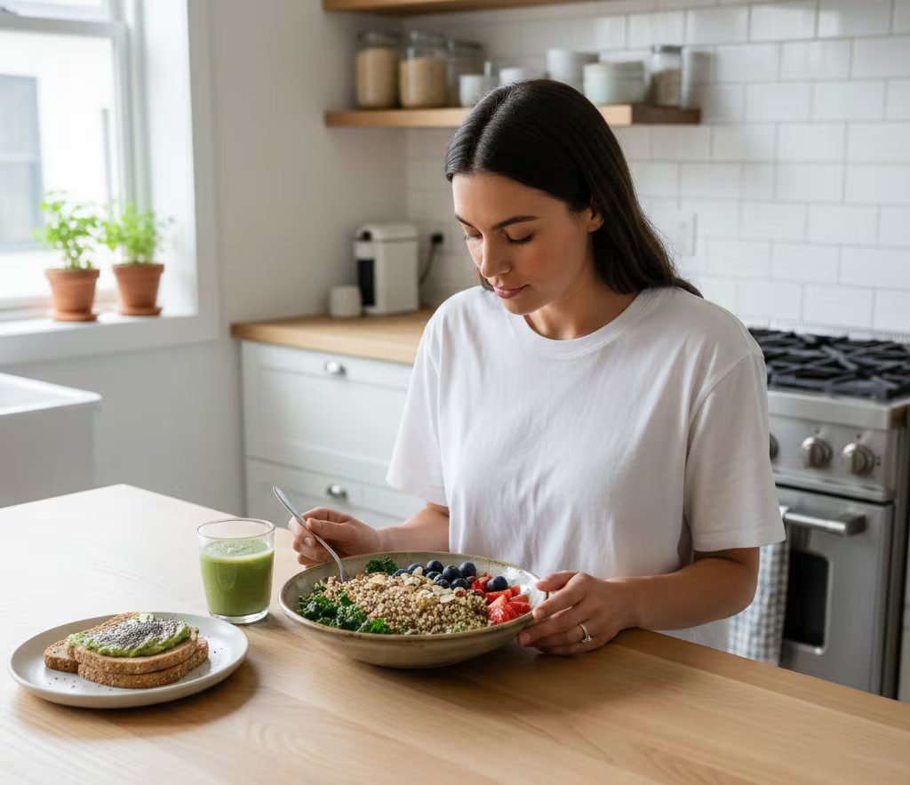 Adoptar hábitos saludables y elegir prendas transpirables favorece la recuperación de la piel y previene la reaparición del acné (Imagen Ilustrativa Infobae)
