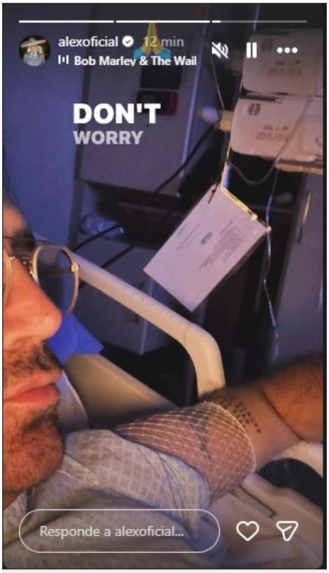 El cantante mexicano Alejandro Fernández agradeció el apoyo de sus seguidores tras su operación de apendicitis a través de redes sociales (IG)