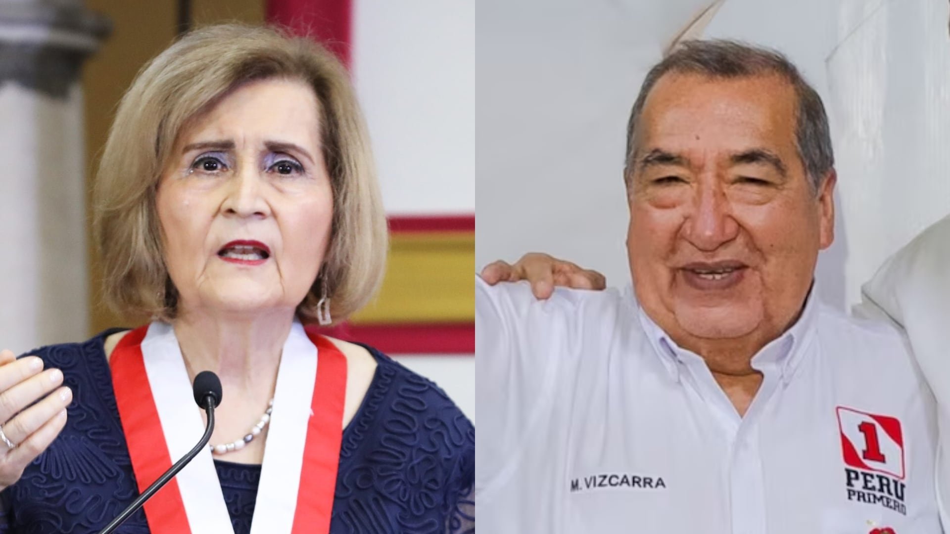 Partido cuestiona que Luz Pacheco haya dicho que los impedimentos para condenados por corrupción rehabilitados siga vigente cuando el TC lo calificó como constitucional. Foto: composición Infobae